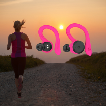 Durable Bluetooth Sport Earbuds (Long Lasting Battery)
