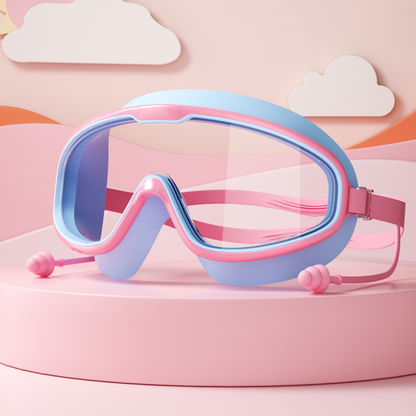 Kids Swim Goggles with Clear Vision Anti Fog Lenses