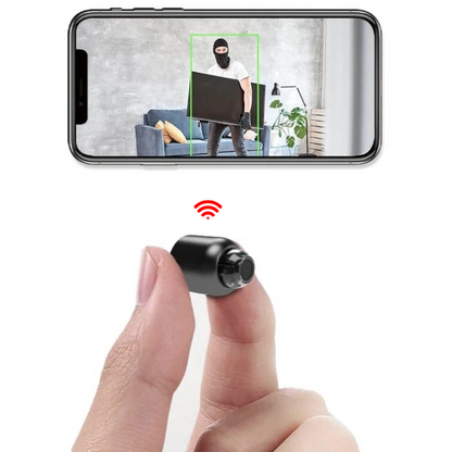 Compact 1080p WiFi Home Security Camera with Night Vision