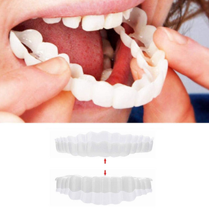 Easy Fit Clip On Teeth Veneers Set Upper Lower - Halri