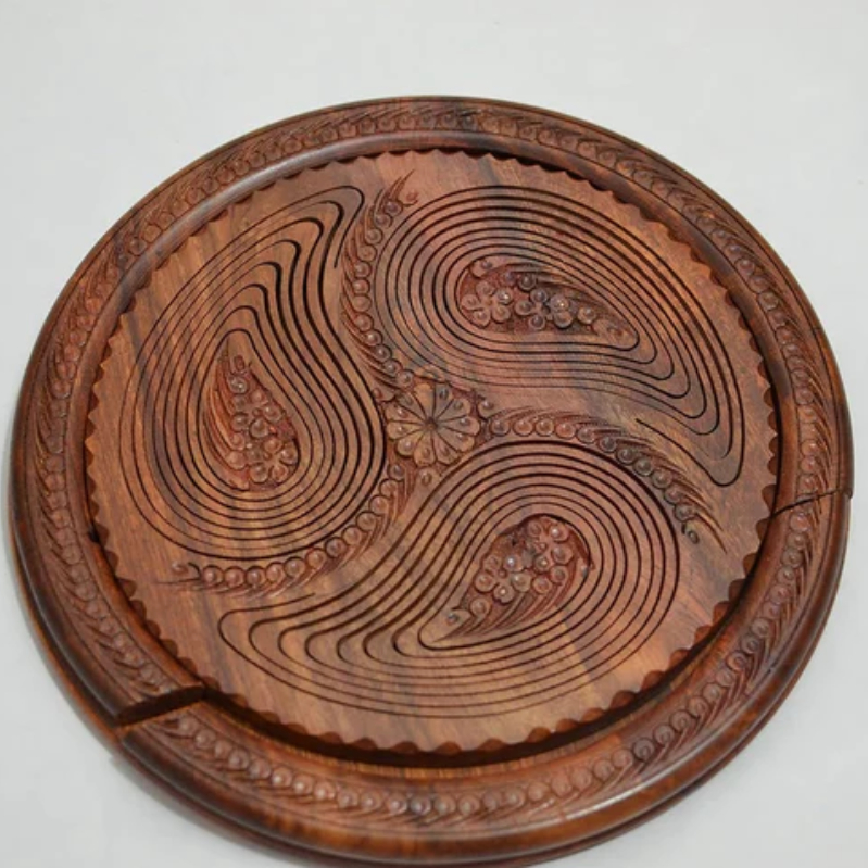 Rustic Wooden Decorative Fruit Platter