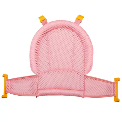 Portable Baby Bath Tub with Non Slip Seat and Harness