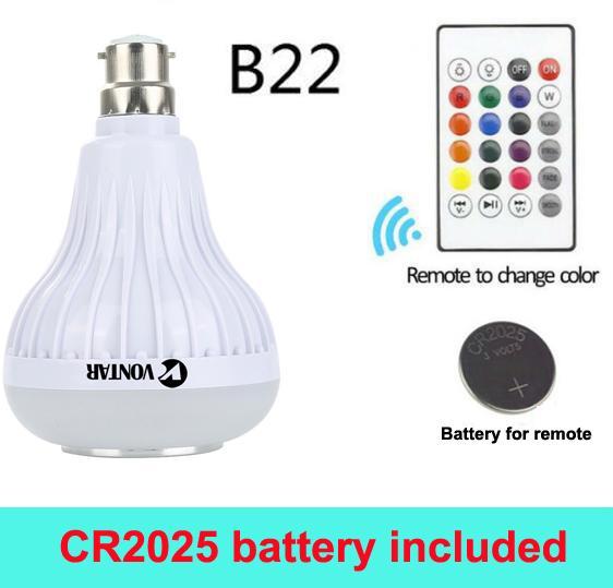 Wi-Fi LED Bulb with Bluetooth Wireless Speaker