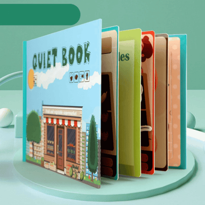 Interactive Learning Quiet Book for Kids