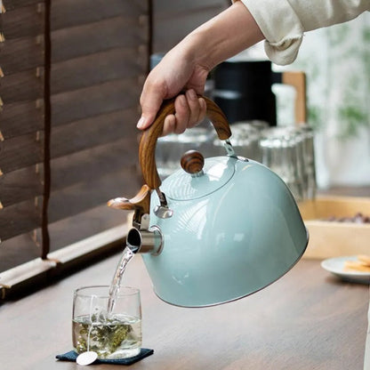 Quick Boil Kettle with Sleek Round Shape