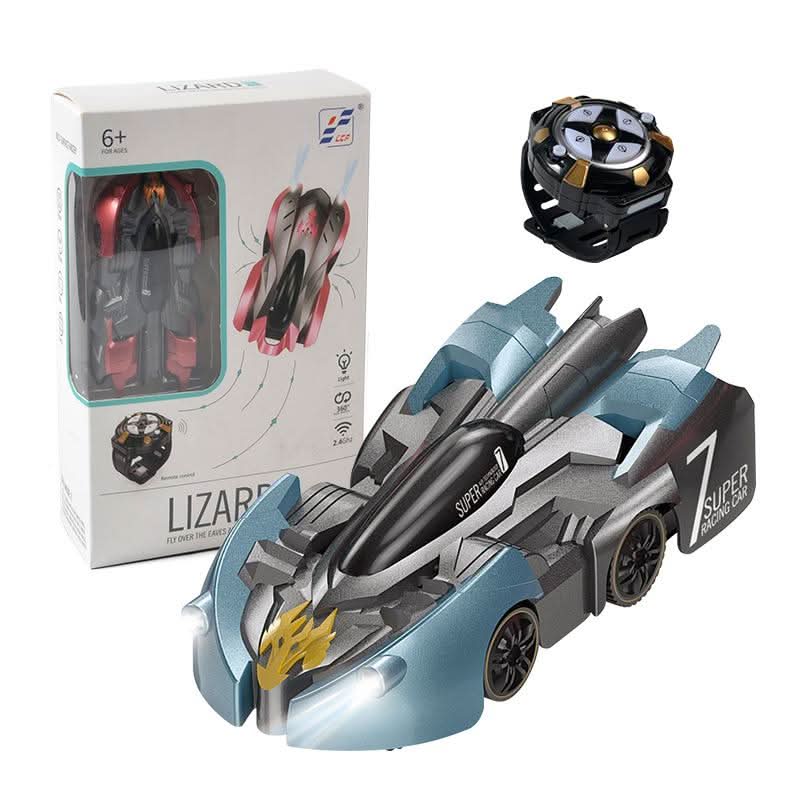 Remote Control Stunt Car with Wall Climbing Action - Halri