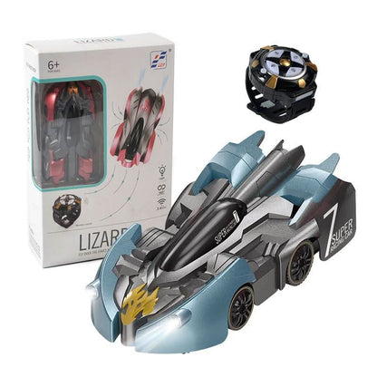 Remote Control Stunt Car with Wall Climbing Action - Halri
