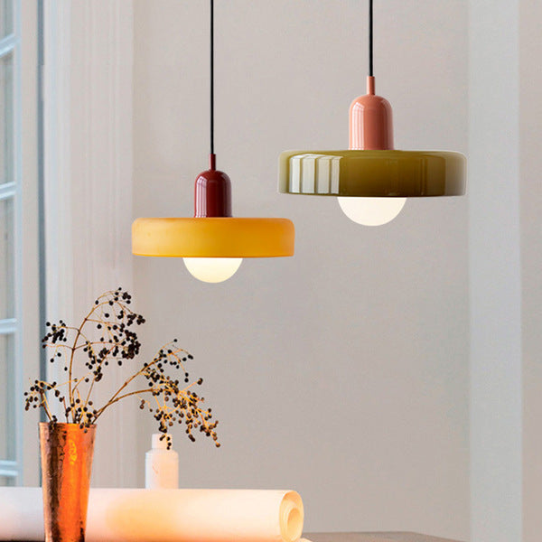 Stylish Round Crystal Pendant Light for Home