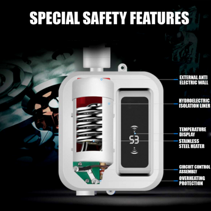 Compact Instant Electric Water Heater 3500W