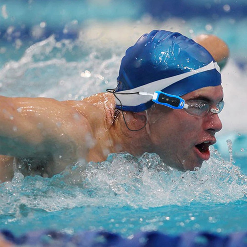 Waterproof Sports MP3 Player with FM Radio for Swim - Halri