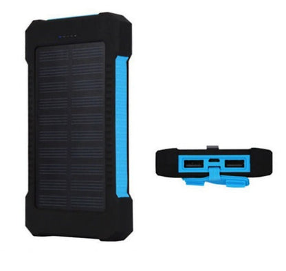 Portable Solar Charger Fast Dual USB Power Bank