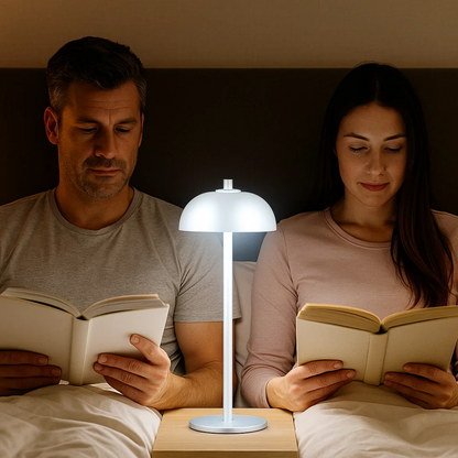Wireless Table Lamp with Touch Control, Cordless Design, 40-Hour Battery Life, Adjustable Lighting for Bedside or Desk Use 2