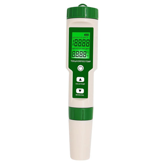 Accurate 5-in-1 Water Test Meter PH TDS EC Temperature - Halri