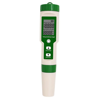Accurate 5-in-1 Water Test Meter PH TDS EC Temperature