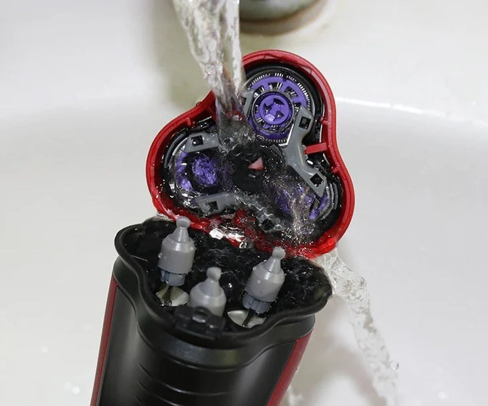 Men's Wet Dry Rechargeable Electric Razor