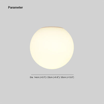 Modern Round Ceiling Lamp Warm Home Lighting