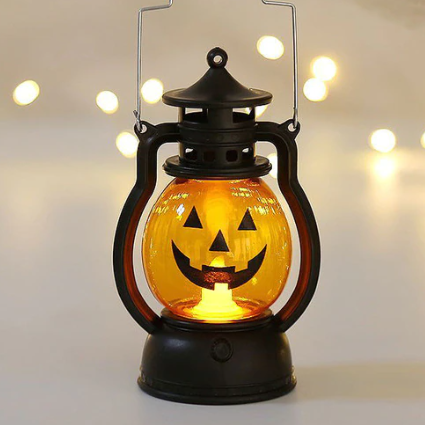 Small Spooky Pumpkin Decorative Light - Halri