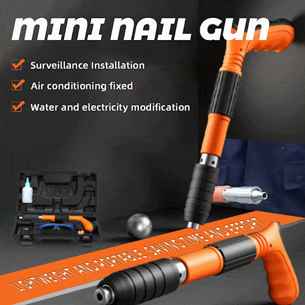 Pneumatic Wood Nail Gun Kit - Halri
