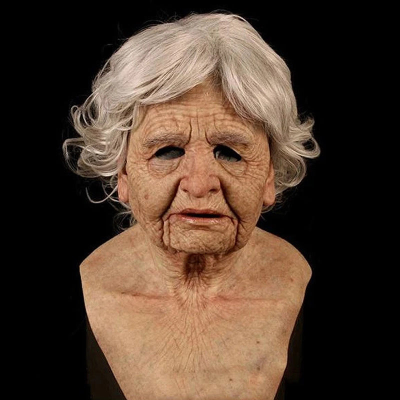 Realistic Latex Mask for Cosplay Makeup