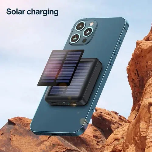 Compact Solar Charged Power Bank - Halri