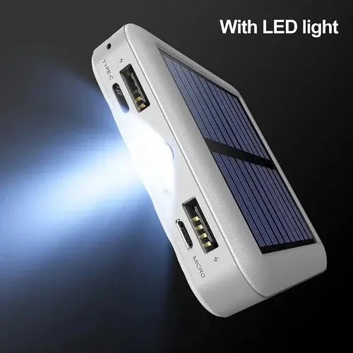 Compact Solar Charged Power Bank