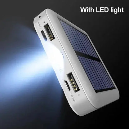 Compact Solar Charged Power Bank