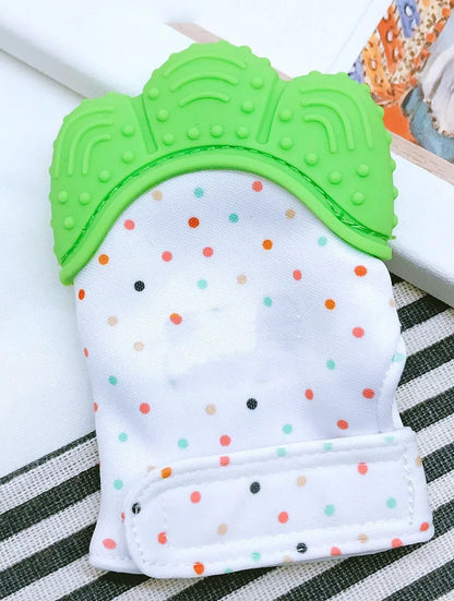 Baby Teething Mitten with Soft Silicone