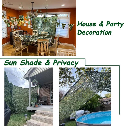 Outdoor Sun Shade Net for Patio or Campsite