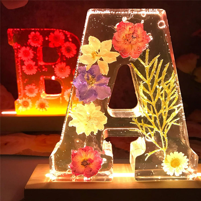 Pretty Floral String Table Lamp