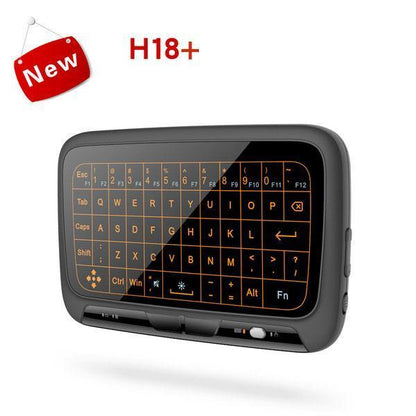 Compact Wireless LED Backlit Keyboard with Touchpad