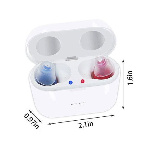 Discreet Digital Hearing Aid Set