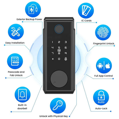 Electronic Touchscreen Home Door Lock