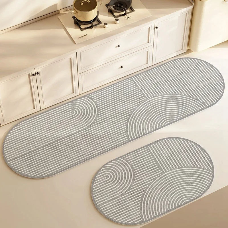 Soft Bathroom Mat Non Slip Kitchen Floor Rug