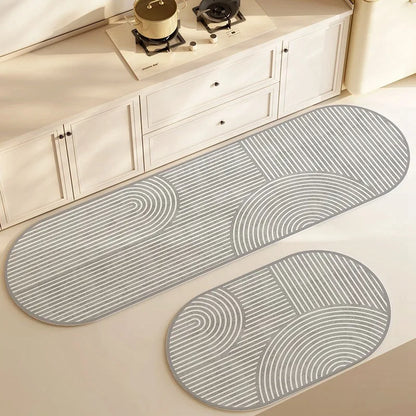 Soft Bathroom Mat Non Slip Kitchen Floor Rug