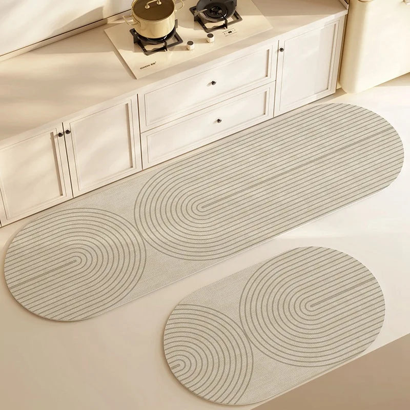 Soft Bathroom Mat Non Slip Kitchen Floor Rug