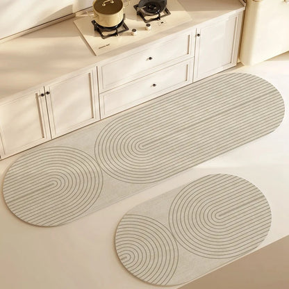 Soft Bathroom Mat Non Slip Kitchen Floor Rug