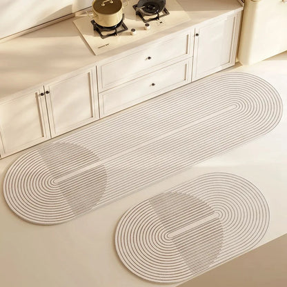 Soft Bathroom Mat Non Slip Kitchen Floor Rug