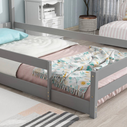 Low Profile Twin Size Mattress Bed