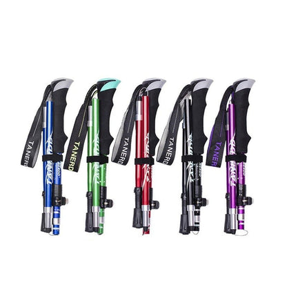 Compact Folding Hiking Sticks - Halri