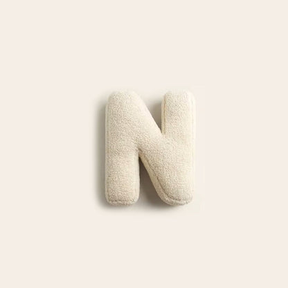 Colorful Alphabet Pillow Letter Decor