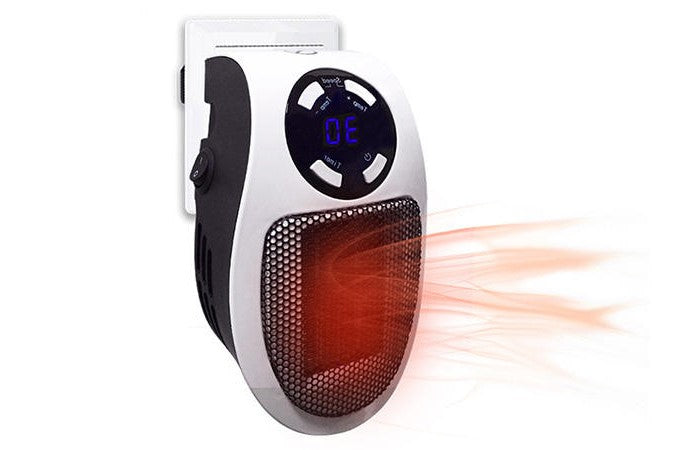 Compact Electric Space Heater with Remote Control