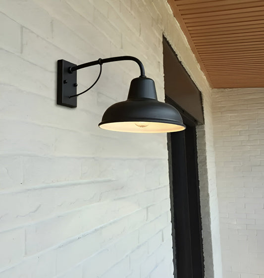 Rustic Metal Outdoor Wall Light - Halri