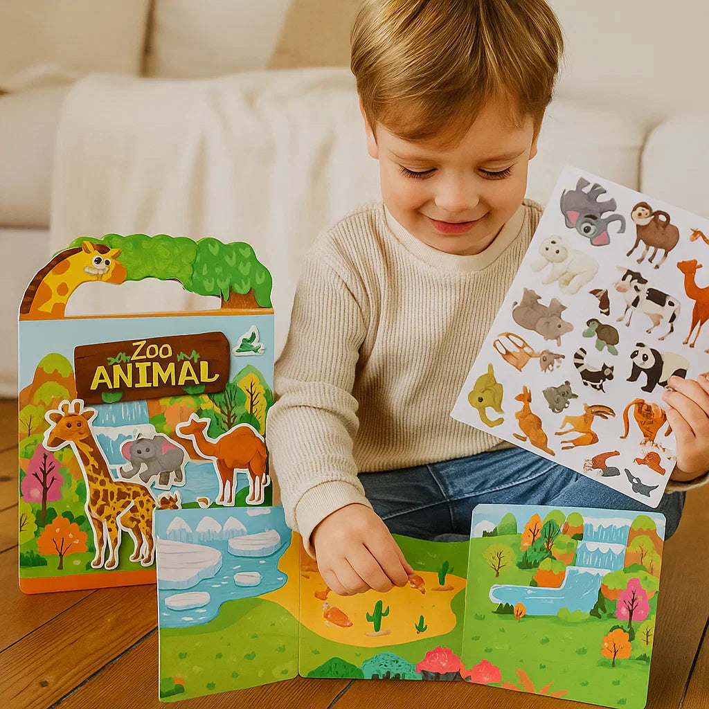 Fun Interactive Sticker Books for Kids