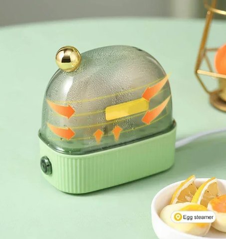 Easy Electric Egg Cooker for Home and Outdoor Use