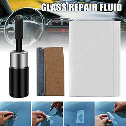 Fast Windshield Crack and Scratch Fix Kit