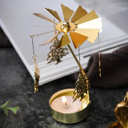Rotating Candle Holder Display