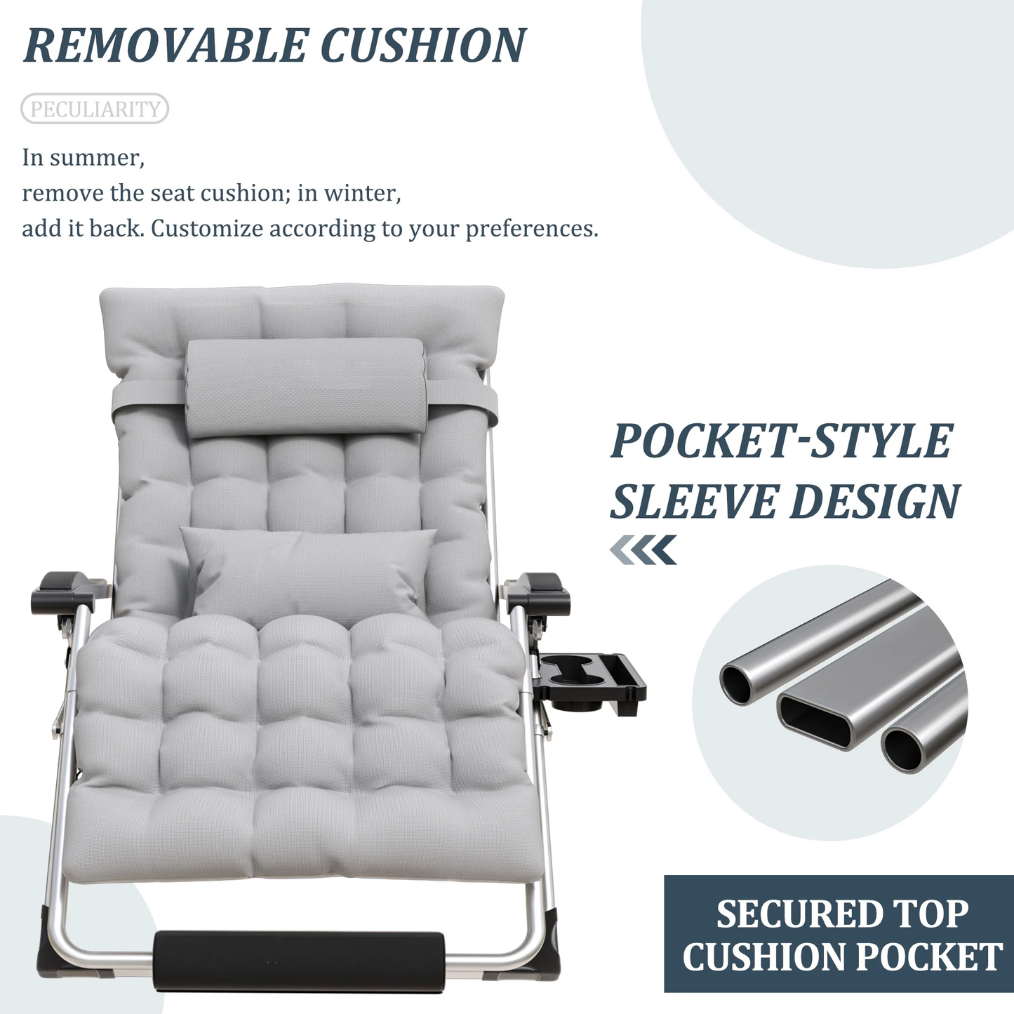 Heavy Duty Extra Large Zero Gravity Recliner