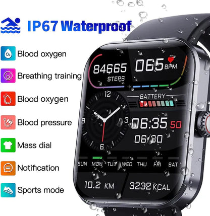 Easy Touch Blood Tracker Smartwatch