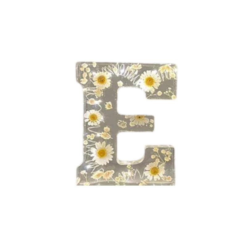 Customizable Floral LED Table Lamp
