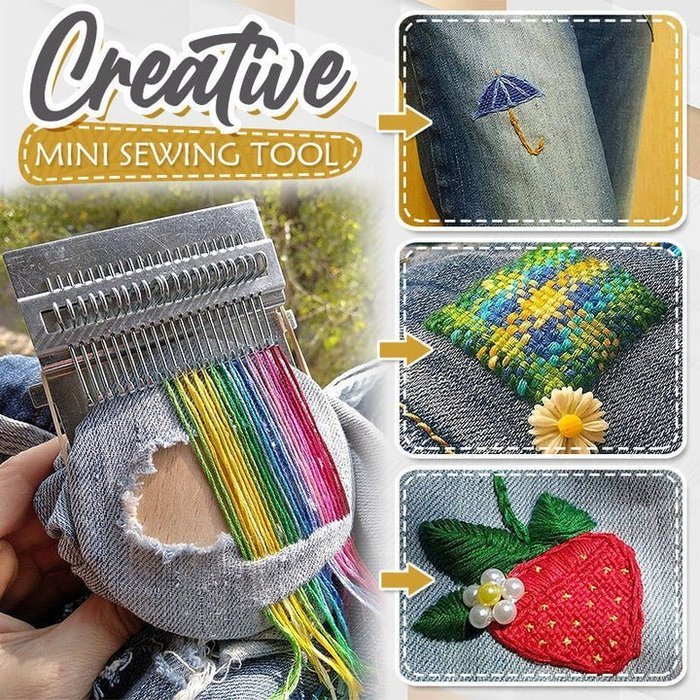 Handmade Sewing Loom Kit - Easy Craft Starter Set